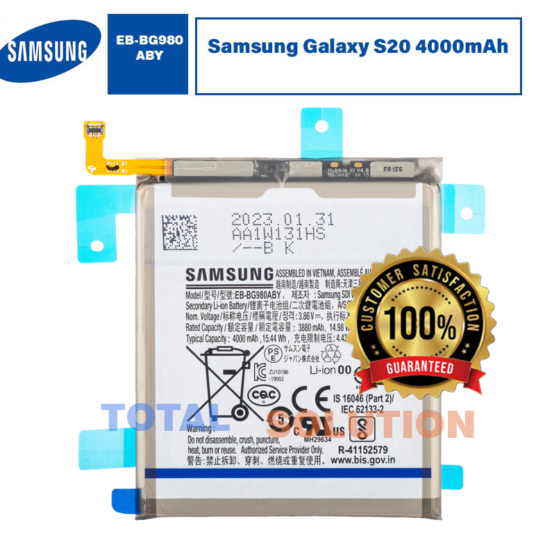 100% Original Brand New Samsung Galaxy S20 EB-BG980ABY 4000mAh Battery 6 months warranty